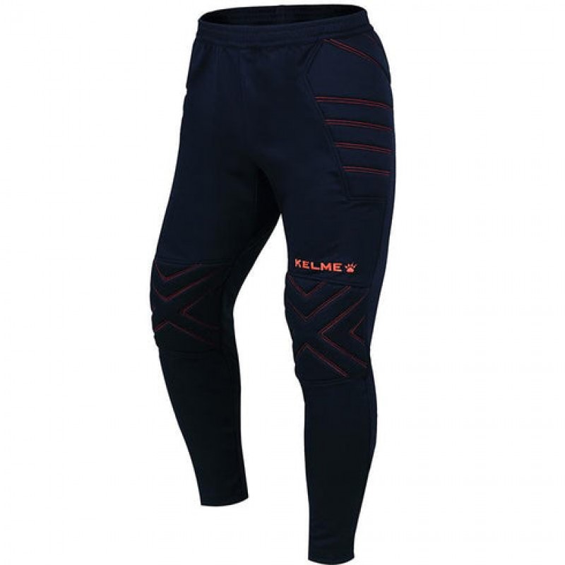 KELME Adult GK Pants - Navy/Orange